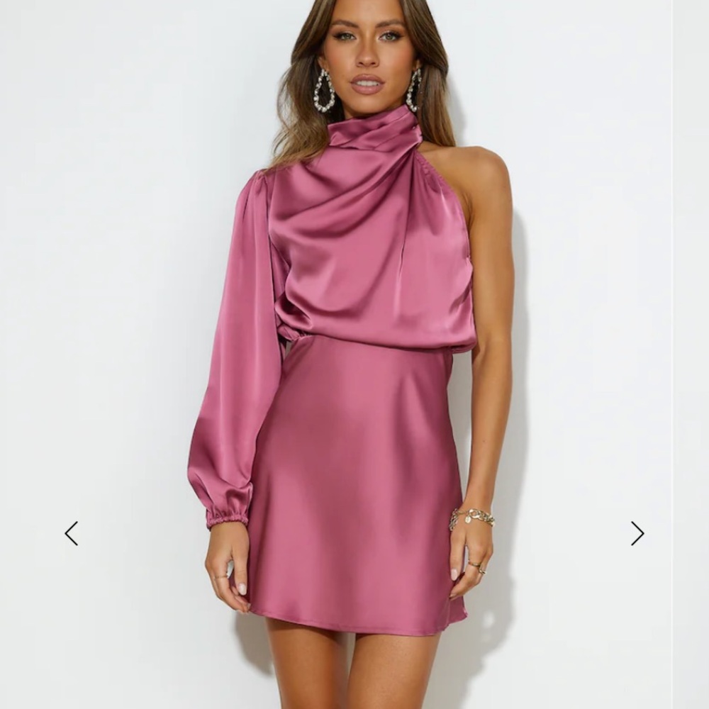 Hello Molly MEET TONIGHT DRESS ROSE